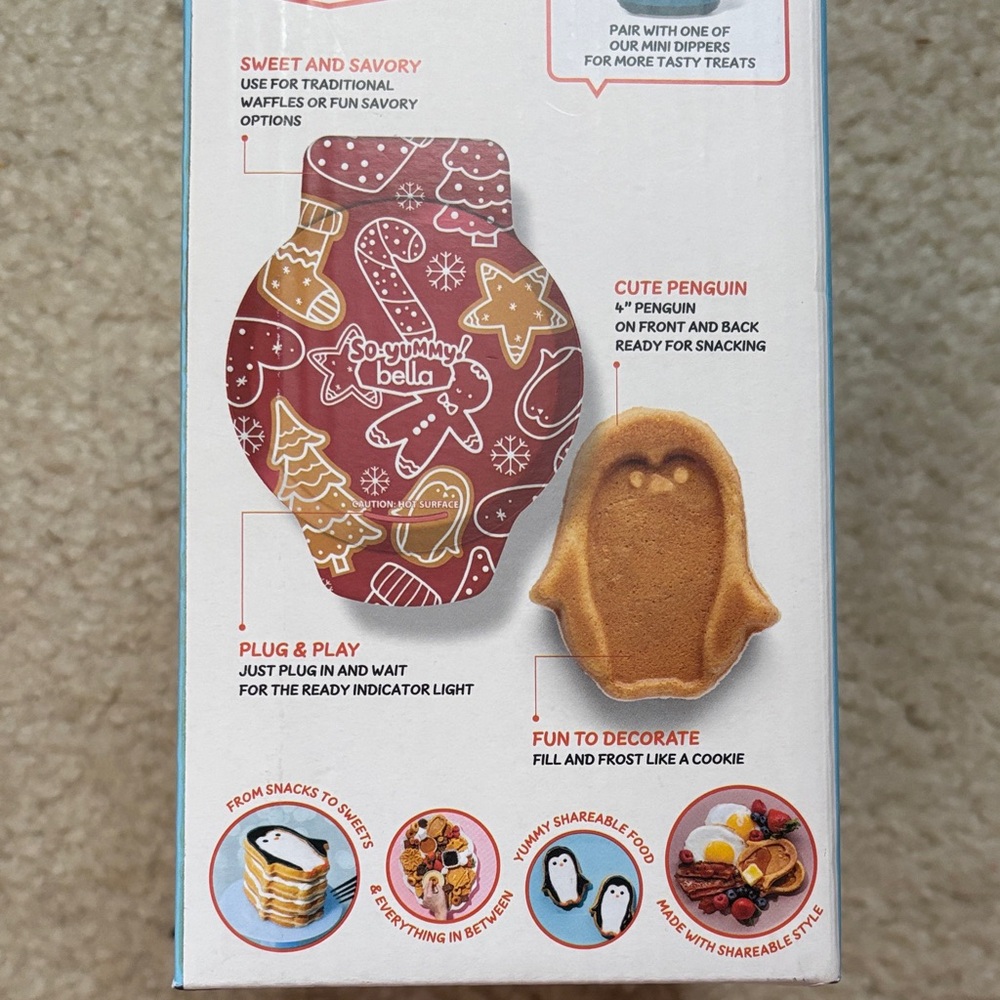 So Yummy Bella Mini Waffle Maker - Picture 3 of 3